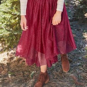 Matilda Jane Women's Sparkle City Skirt - M- NWT